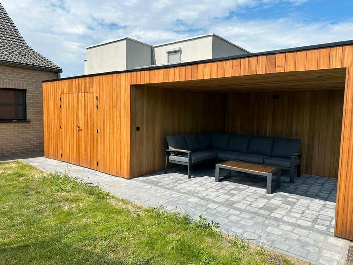 NIEUW Modern houten blokhut Tuinhuis Veda, Hobby en Vrije tijd, Overige Hobby en Vrije tijd, Nieuw, Verzenden