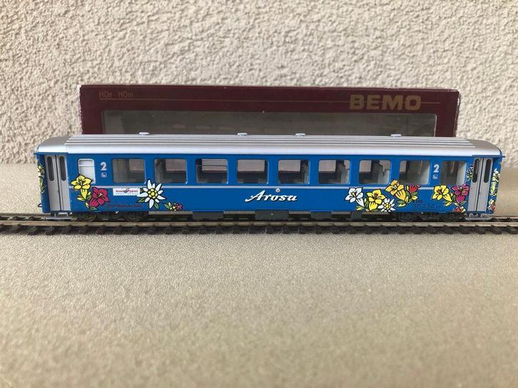Bemo H0m Rhb 2-klasse Arosa Express-auto, Hobby en Vrije tijd, Modeltreinen | H0, Nieuw, Wagon, Gelijkstroom of Wisselstroom, Ophalen of Verzenden