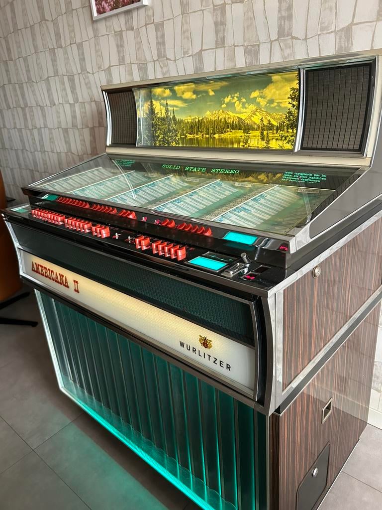 Americana ||  wurlitzer, Enlèvement, Utilisé, 1960 à 1970, Wurlitzer