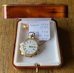 Belgisch Dames Zakhorloge 18kt + Speld, Overige merken, Zakhorloge, 1930 tot 1960, Ophalen of Verzenden