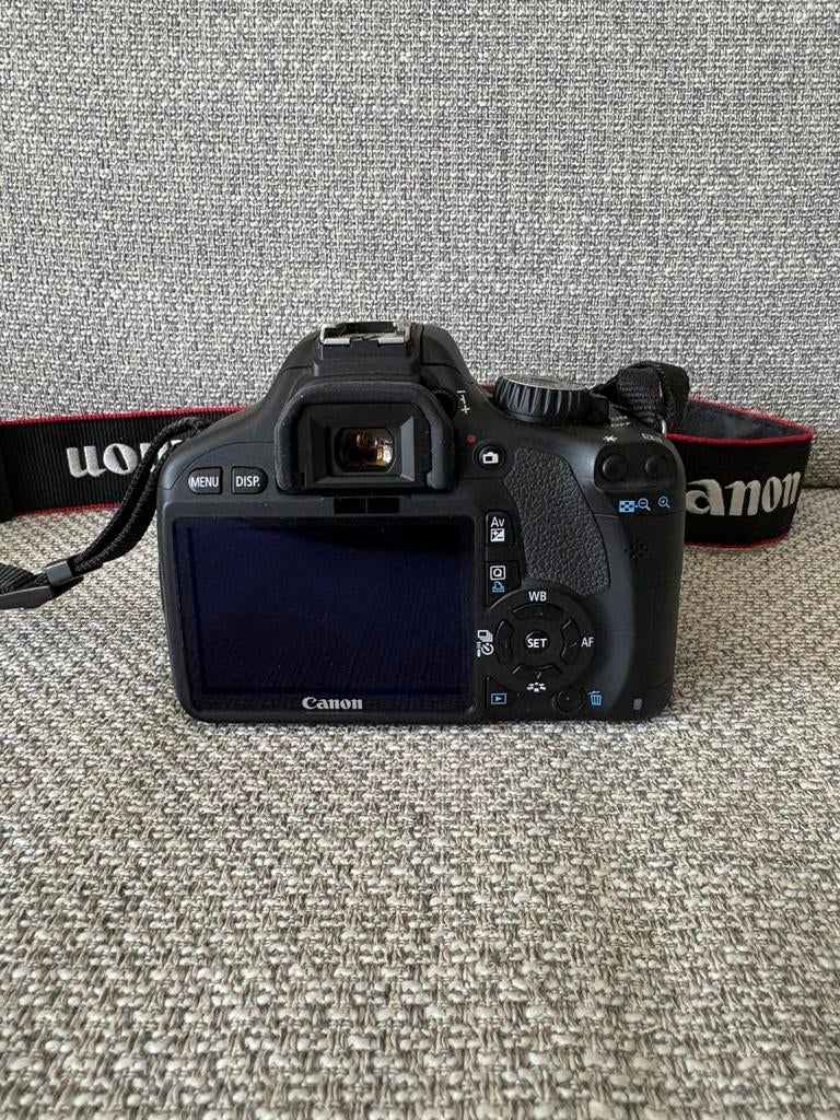 Canon EOS550D + 2 lenzen (18-55 + 55-250mm) set – topstaat, Ophalen, Zo goed als nieuw, Spiegelreflex, Canon