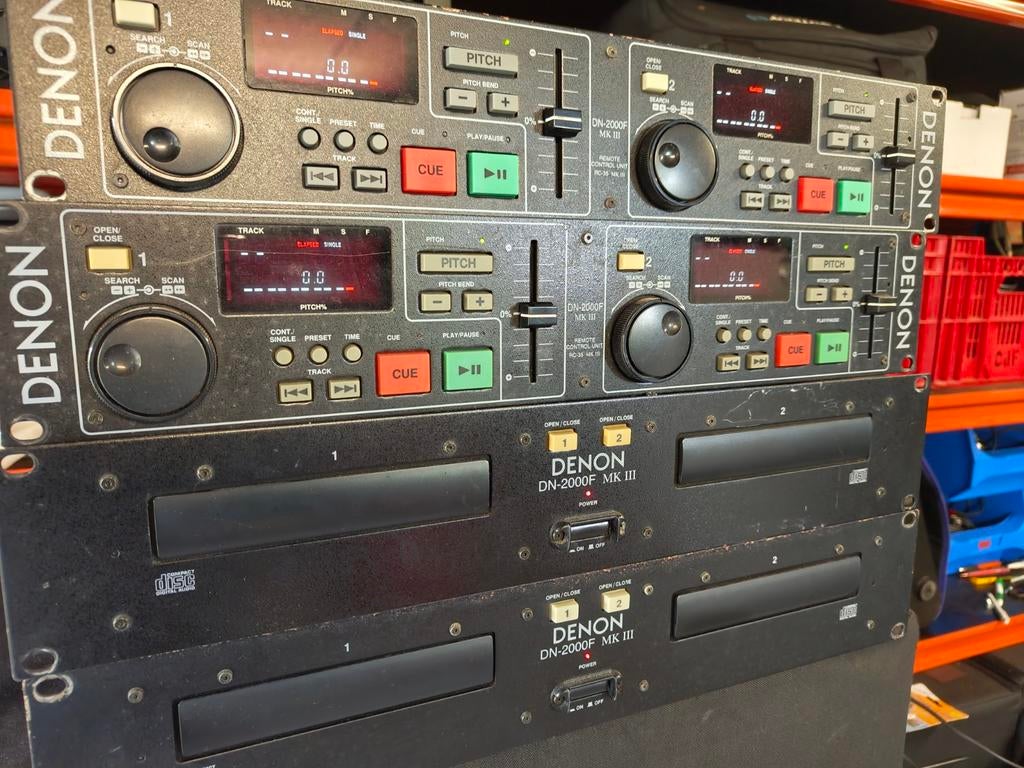 Denon DN-2000F MKIII, 2 stuks, Muziek en Instrumenten, Dj-sets en Draaitafels, Denon, Ophalen