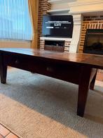 salontafel koloniale stijl in notenhout 80 cm x 140 cm, Enlèvement