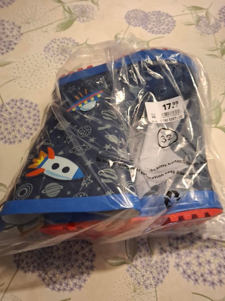 Nieuwe regen botten, Kinderen en Baby's, Kinderkleding | Schoenen en Sokken, Ophalen of Verzenden