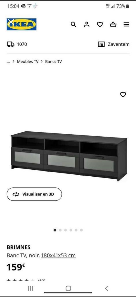 Tv kast ikea Brimnes, Ophalen, Zo goed als nieuw