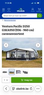 Voortent Isabella Ventura D250, Caravans en Kamperen, Ophalen, Zo goed als nieuw, Isabella