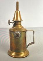 Authentique Lampe-Pigeon, Antiquités & Art, Enlèvement ou Envoi, Cuivre