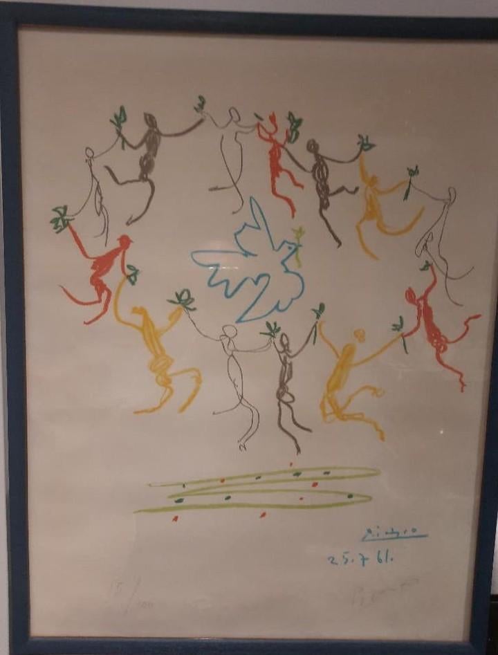 Kunst schilderij Pablo Picasso, Ophalen