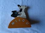 Tirelire en bois Vilac Tintin - Milou et le téléphone, Enlèvement, Tintin, Utilisé, Statue ou Figurine