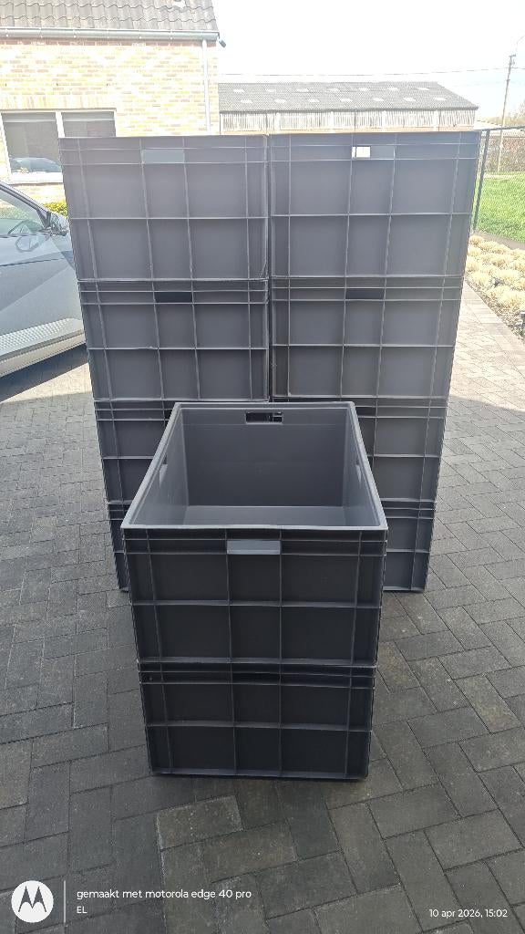 stapelbakken 80x60x40, Ophalen, Gebruikt, 60 cm of meer, Bak of Kist
