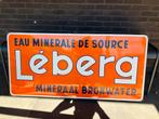 Emaille bord Leberg uit 1955, Ophalen, Gebruikt, Reclamebord
