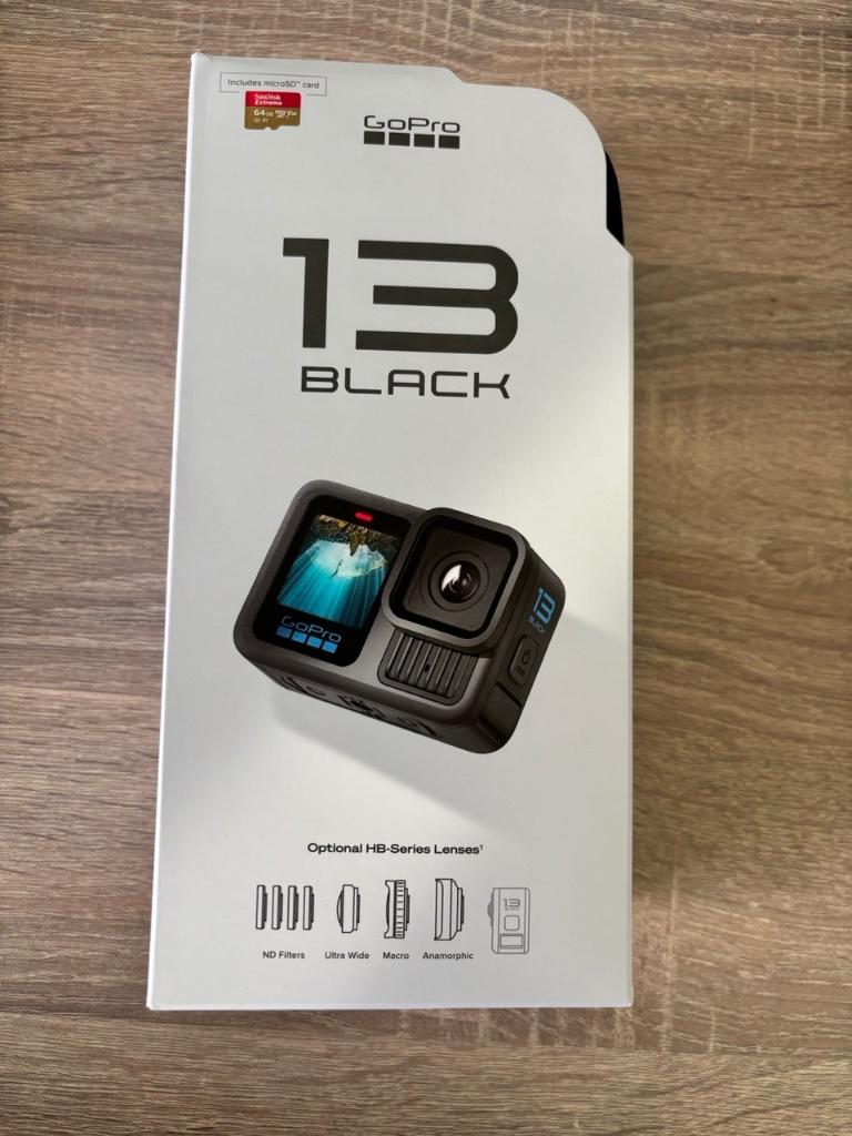 GoPro HERO13 Black Sport Bundle (nieuw en met garantie), Audio, Tv en Foto, Actiecamera's, Ophalen, Nieuw, GoPro
