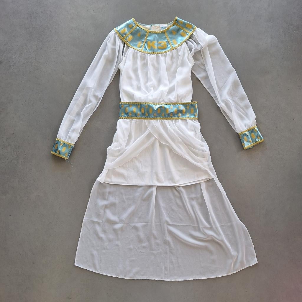 K3 verkleedkledij 'dans van de farao' maat 152, Kinderen en Baby's, Kinderkleding | Maat 152, Ophalen, Gebruikt