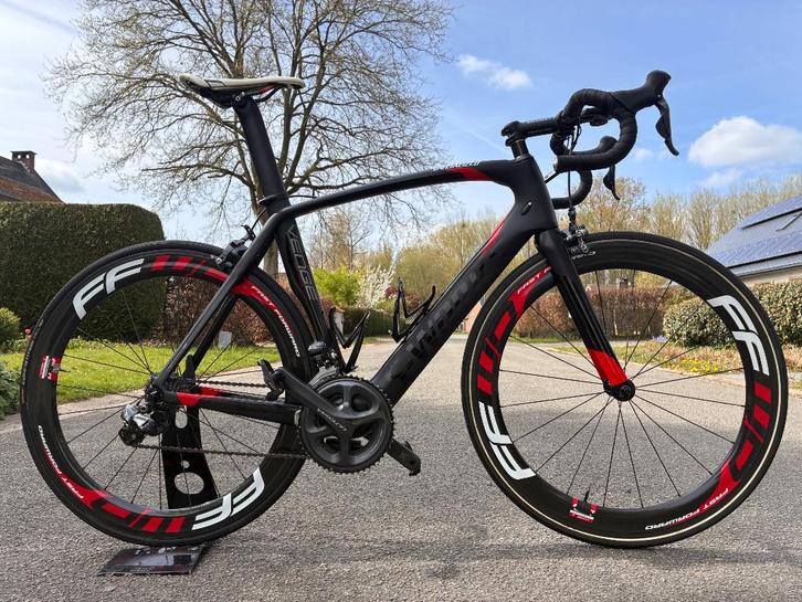 Racefiets, Fietsen en Brommers, Fietsen | Racefietsen, Gebruikt, Heren, Overige merken, Meer dan 20 versnellingen, Carbon, Ophalen