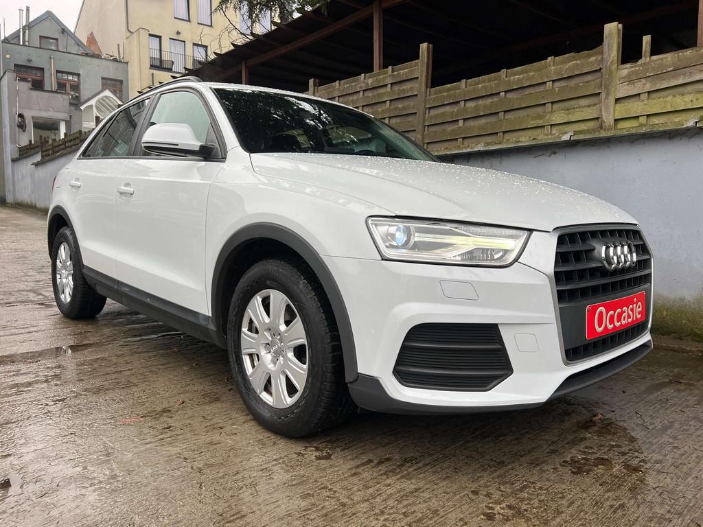 Audi Q3 2.0 TDi ultra 150cv 6vit (12 mois de garantie), Auto's, Voorwielaandrijving, Stof, 4 cilinders, Wit