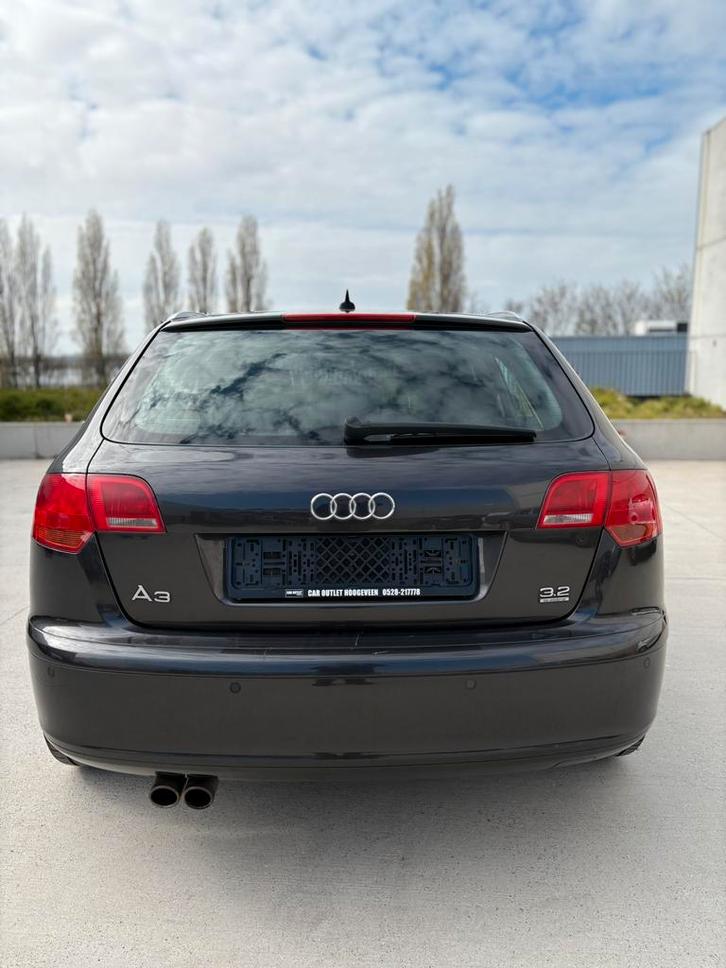 Audi A3 3.2 V6 Quattro 2006, Auto's, Audi, Particulier, A3, Lederen bekleding, Benzine, Berline, 5 deurs, Automaat, Zwart, Leder