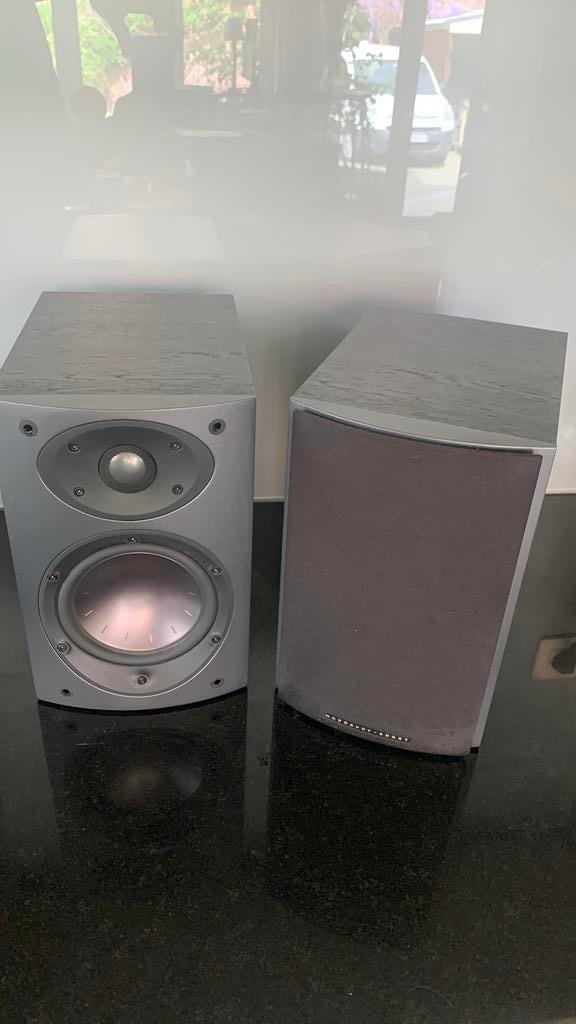Set a 2 speakers/luidsprekers/boxen MORDAUNT-SHORT Aviano1, Ophalen, Zo goed als nieuw