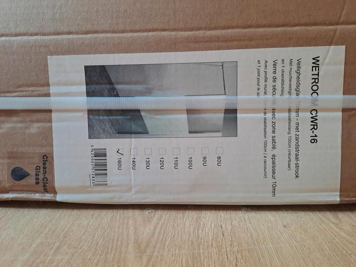 Paroi douche italienne, Maison & Meubles, Ameublement | Rideaux & Stores à lamelles, Enlèvement