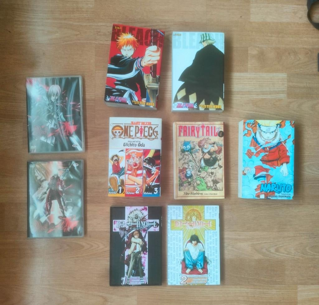 Diverse Manga Boeken + 2 Anime DVD's, Enlèvement ou Envoi
