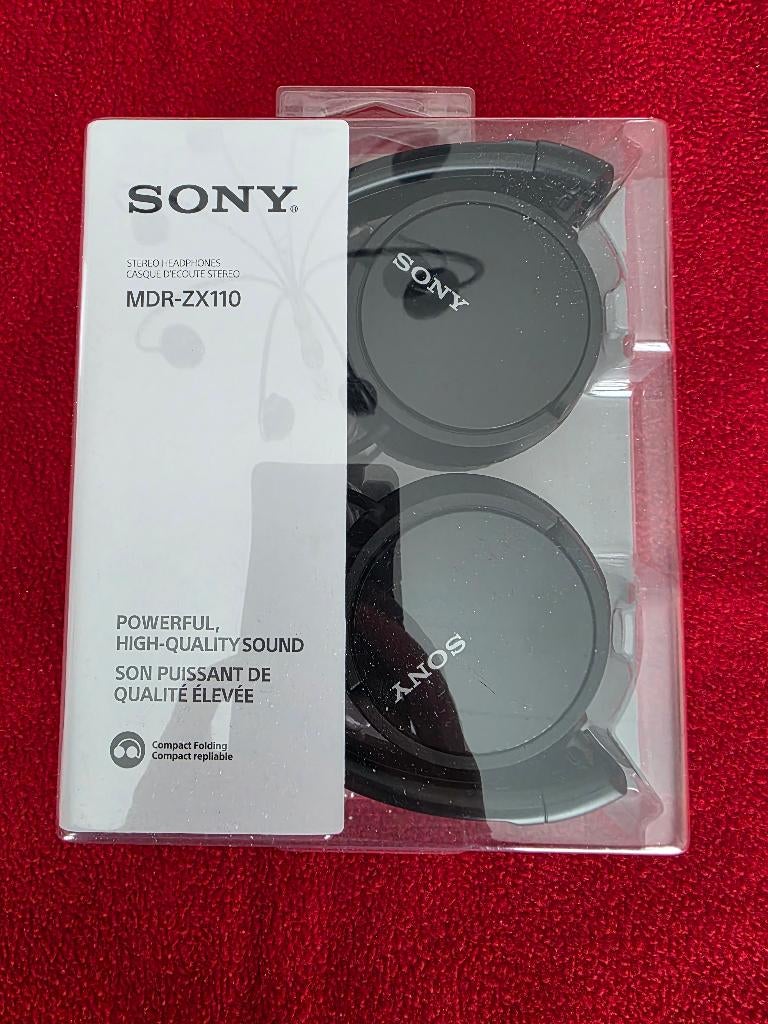 Koptelefoon van Sony, Ophalen, Nieuw, Over oor (circumaural), Sony