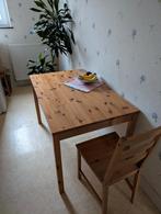 Table de cuisine et 4 chaises, Maison & Meubles, Tables | Tables à manger, Quatre personnes, 150 à 200 cm, 50 à 100 cm, Enlèvement