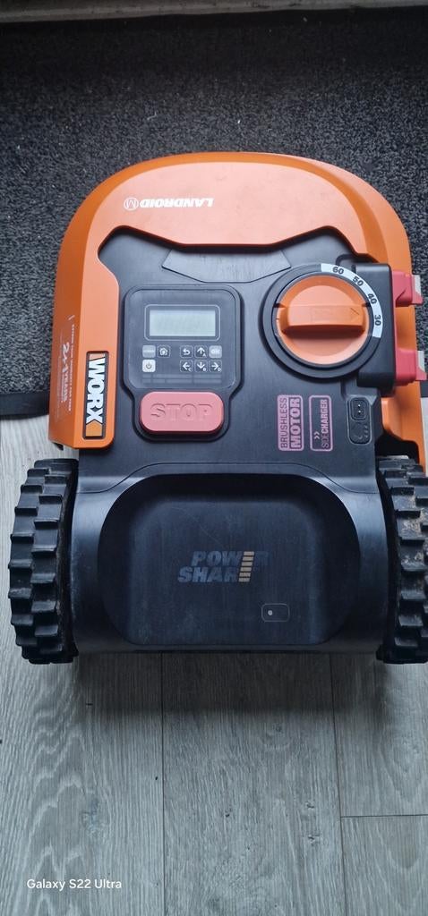 Robot tondeuse worx (avec installation 450euros)