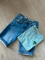 Toffe zomerset met nieuw t-shirt JBC / maat 140, Ophalen of Verzenden, Zo goed als nieuw