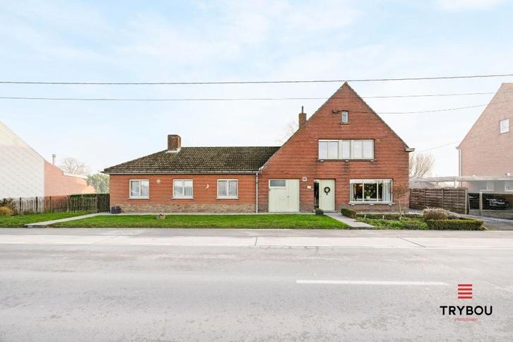 Ruime Kangoeroewoning met prachtig tuinuitzicht!, Immo, Maisons à vendre, Province de Flandre-Occidentale, 500 à 1000 m², Maison Bi-familiale ou Jumelée