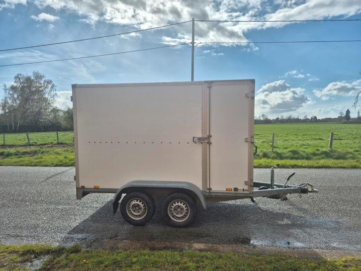 Saris gesloten aanhangwagen met zijdeur, Auto diversen, Aanhangers en Bagagewagens, Ophalen