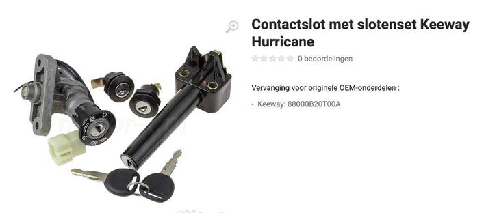 Gezocht Keeway huricane 2006, Fietsen en Brommers, Brommeronderdelen | Scooters, Ophalen of Verzenden