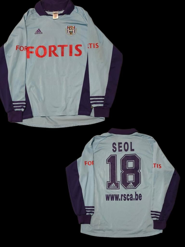 Matchworn RSC Anderlecht shirt Seol, Sports & Fitness, Football, Maillot