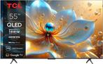 TV TCL 55 inch 4K, QLED, 120 Hz, Zo goed als nieuw, 100 cm of meer
