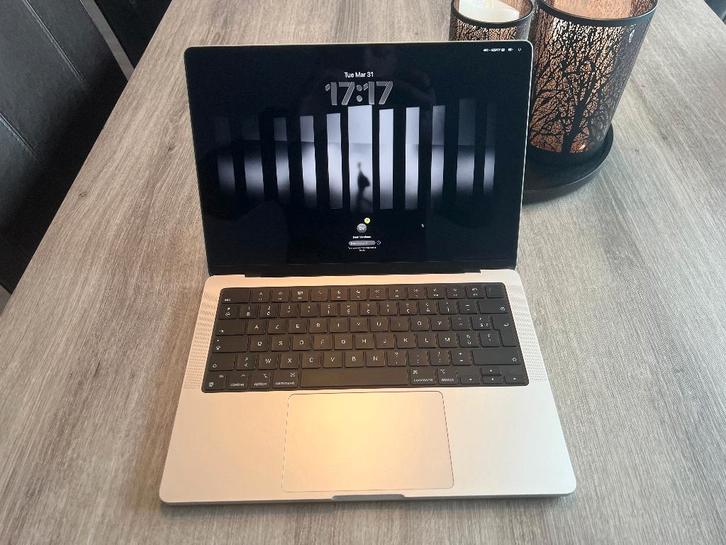 Apple MacBook Pro 14 inch M4 16GB/512GB Silver Azerty, Computers en Software, Apple Macbooks, Zo goed als nieuw, MacBook, Overige groottes
