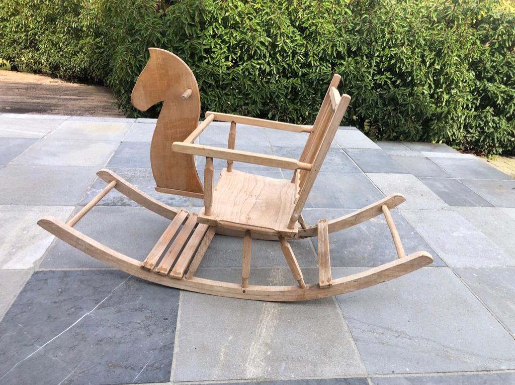 Schommelpaard vintage, Ophalen, Zo goed als nieuw