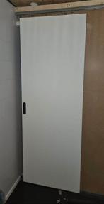 Schuifdeur 73cm met railsysteem, Doe-het-zelf en Bouw, Ophalen, Schuifdeur, Zo goed als nieuw