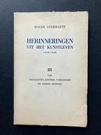Roger Avermaete - Herinneringen uit het kunstleven 1918-1940, Enlèvement