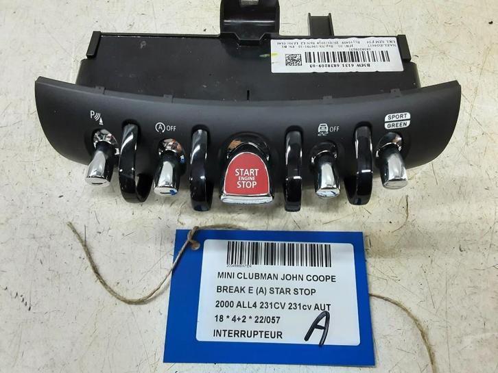 COMMUTATEUR Mini Clubman (F54) (6131683820903), Autos : Pièces & Accessoires, Tableau de bord & Interrupteurs, Mini, Utilisé