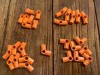 Lego Technic, Axle and Pin Connectors Oranje 28 st / 591-31, Ophalen of Verzenden, Zo goed als nieuw, Losse stenen, Lego