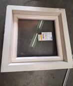 Raam 70 x 70 cremekleurig, Ophalen, Gevelraam of Ruit, Gebruikt, Minder dan 80 cm