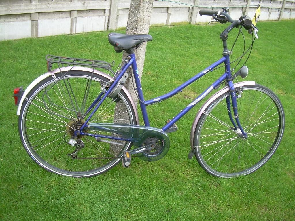 dames fiets gazelle, dames fiets lage opstap BNB, fiets rek, Ophalen, Gebruikt, Dames, Gazelle
