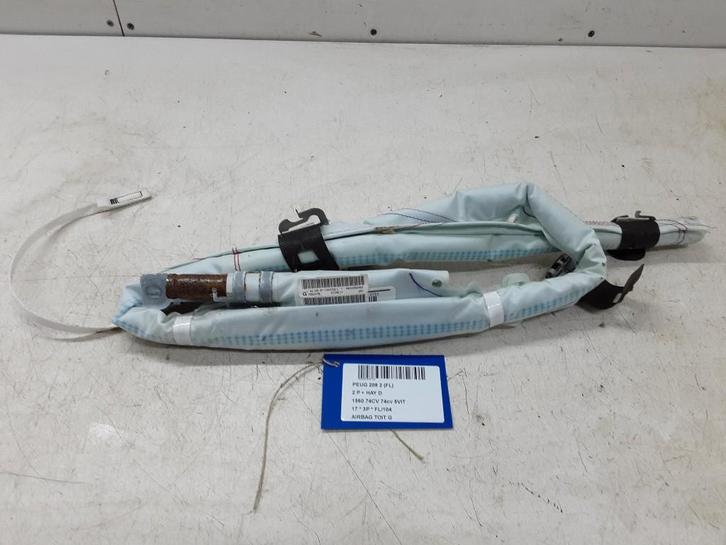 AIRBAG TOIT GAUCHE 208 I (CA / CC / CK / CL) (9804092380), Autos : Pièces & Accessoires, Autres pièces automobiles, Peugeot, Utilisé