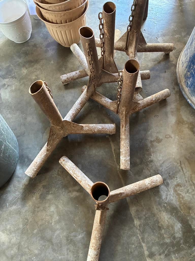 Stelling voor stukadoor, Ophalen, Gebruikt