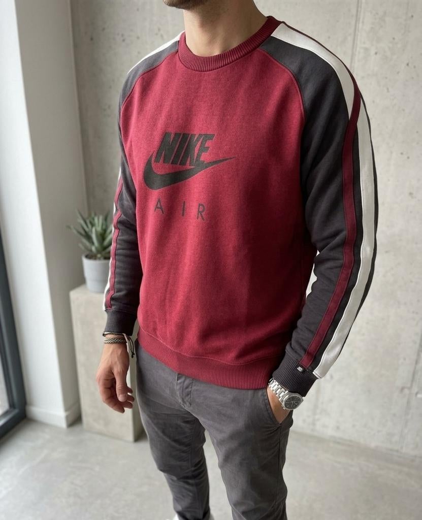 Nike Air Vintage sweatshirt maat M, Nike, Gedragen, Rood, Verzenden