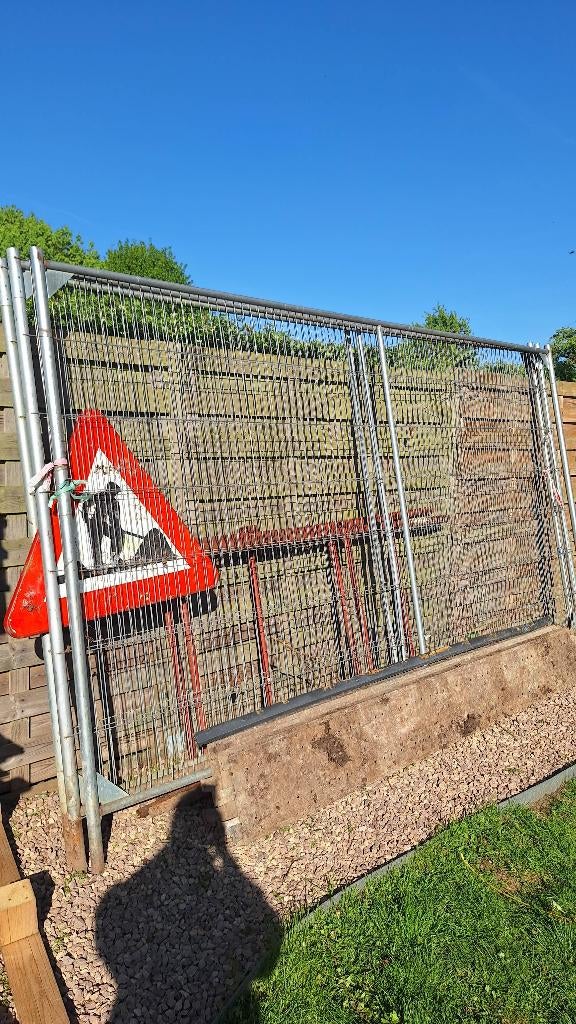 Barrière de chantier, Enlèvement, Utilisé