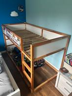 Lit enfant 1 personne + matelas + meuble rangement, Enlèvement, Sommier à lattes