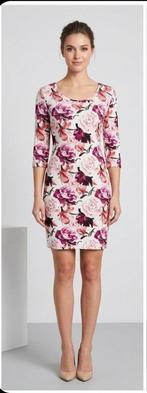 Jurk met roze bloemen van JoliRonde by JBC, mt S, JoliRonde, Enlèvement ou Envoi, Neuf, Taille 36 (S)