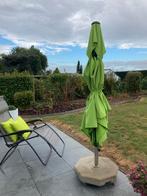 Ligparaplu van het merk 4SO met stenen rolvoet, Tuin en Terras, Ophalen, Kantelbaar