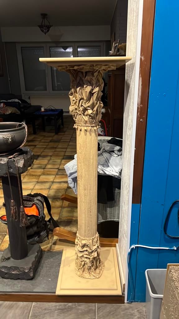 Vintage zuil, Huis en Inrichting, Ophalen, Zo goed als nieuw