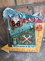 Leuke ijzeren decoratie plaat route 66, Ophalen, Zo goed als nieuw