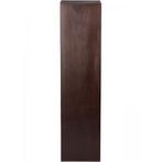 Plantenzuil zuil pilaar hout donkerbruin 120 hoog, Huis en Inrichting, Woonaccessoires | Zuilen en Pilaren, Ophalen of Verzenden